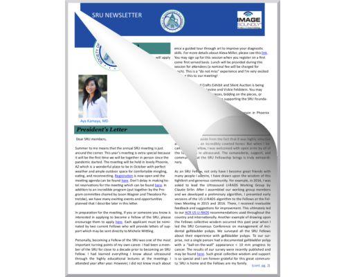 2022 Summer Newsletter